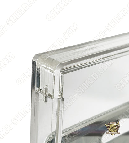 Protection acrylique aimantée pour booster blister plastique ou cartonné