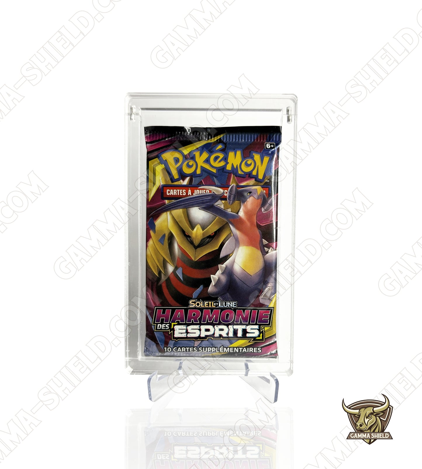 Protection acrylique premium pour booster seul Pokémon