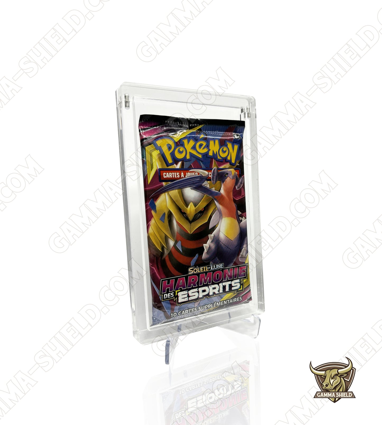 Protection acrylique premium pour booster seul Pokémon