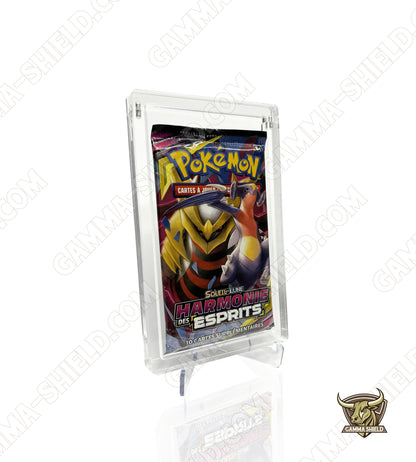 Protection acrylique premium pour booster seul Pokémon