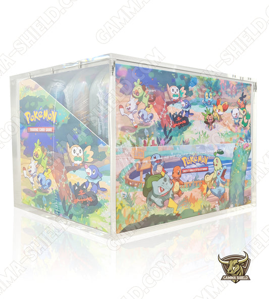 Protection acrylique premium pour Display 8 mini-tins Pokémon