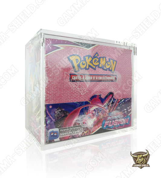 Protection acrylique premium pour Display Française Pokémon