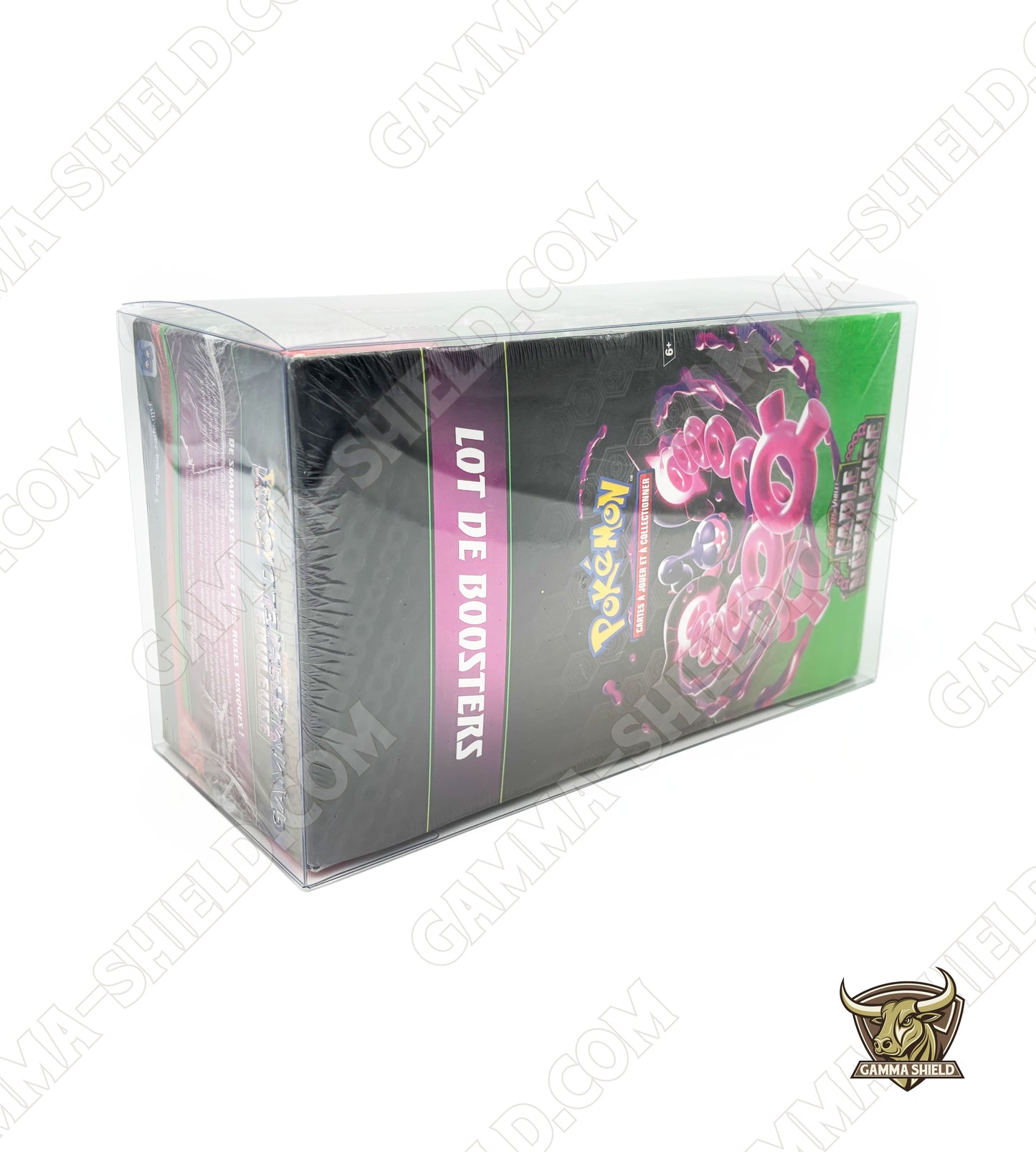 Protection souple extra-clear pour coffret Display de Bundle Pokémon - Ancien modèle