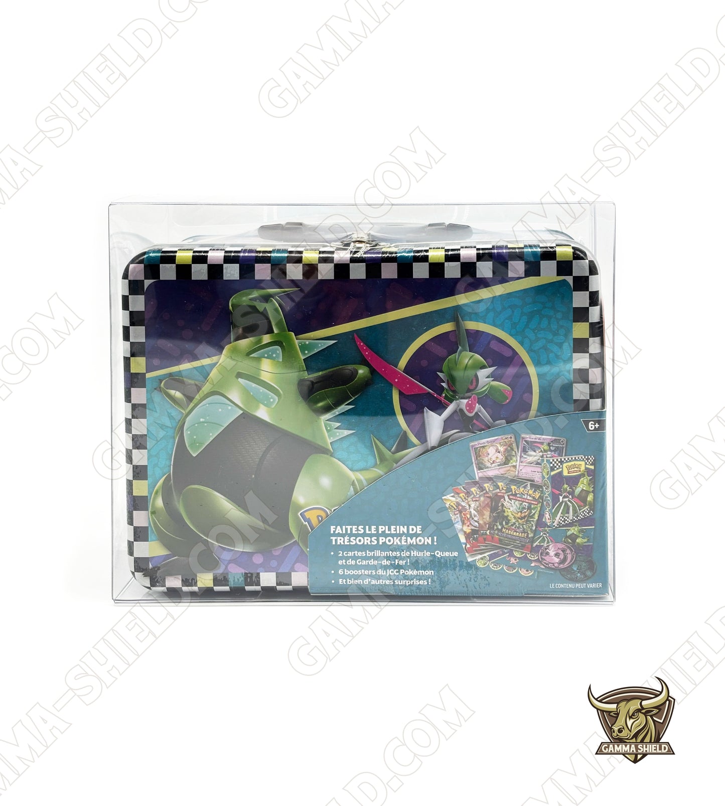 Protection souple extra-clear pour valisette / boite à gouter Pokémon