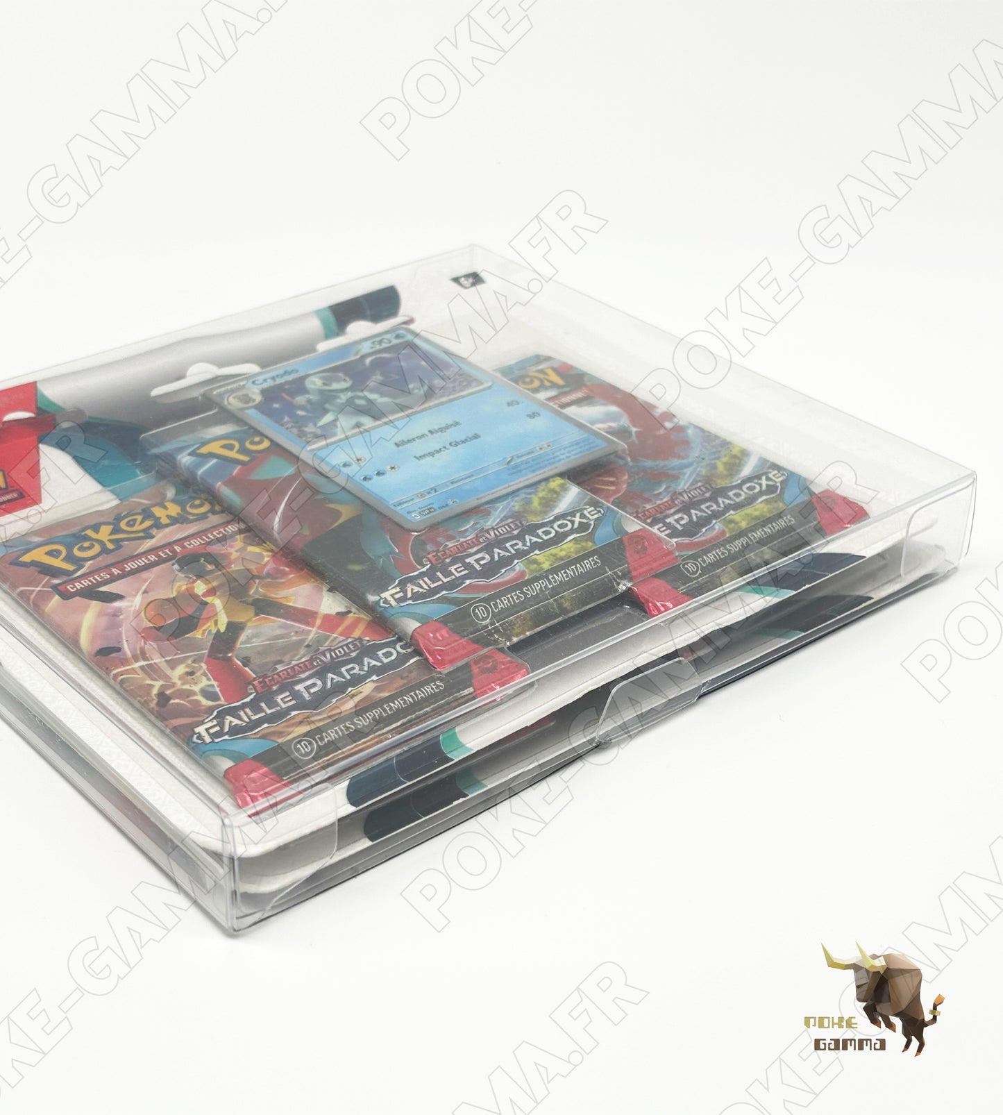 Protection souple premium pour 2 tripacks Pokémon