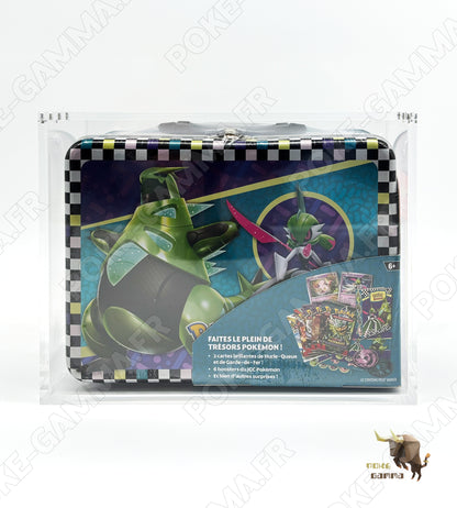 Protection acrylique premium pour valisette / coffret de collection Pokemon