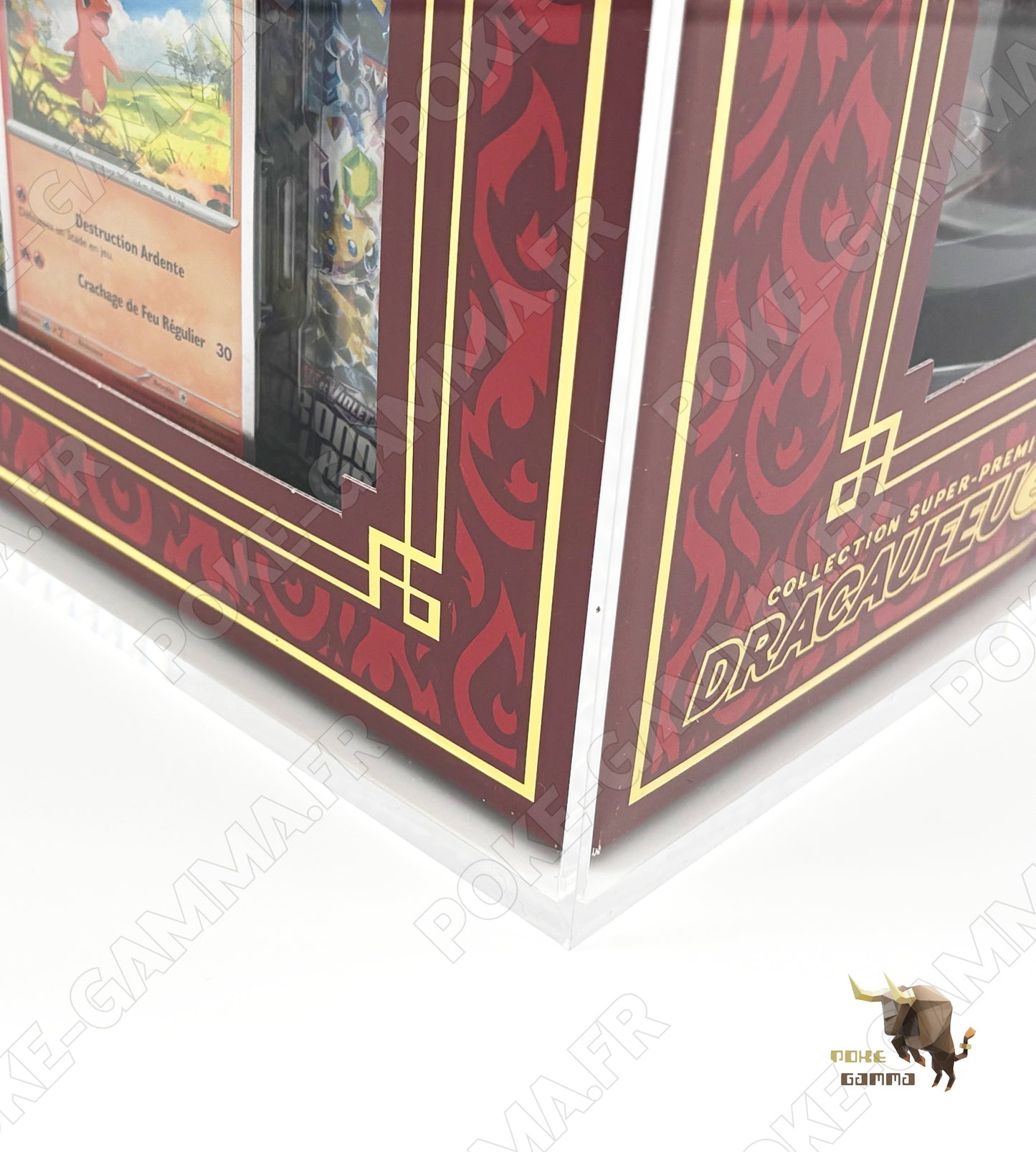 Protection acrylique aimantée pour Super Premium Dracaufeu